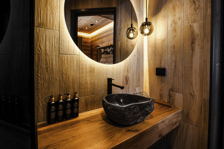 Modernes Badezimmer, Doppelzimmer