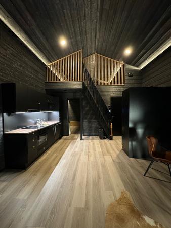 Küche, Ferienhaus mit einem Schlafzimmer (c) Riekko Lodge