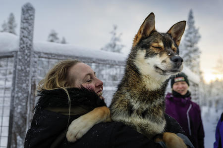 Fröhliches Kennenlernen mit vielen Steicheleinheiten