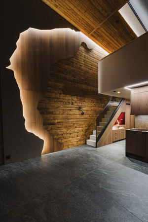 Treppenaufgang zum Schlafbereich, Deluxe Villa