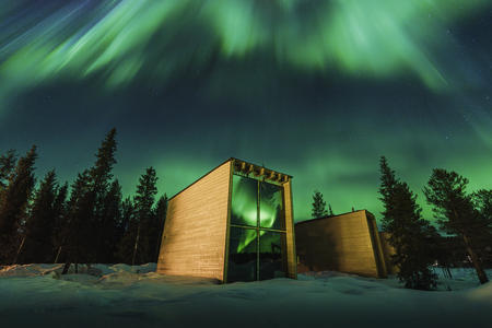 Deluxe Villen unter den Polarlichtern