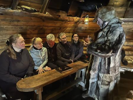 Besuch beim Schamanen Jari Rossi in seiner Kota