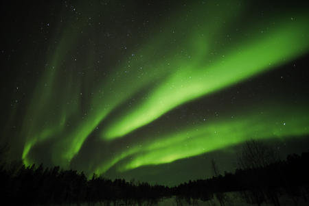 Polarlichter am Nachthimmel (c) Klaus Peter Kappest 