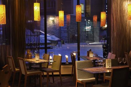 Romantik im Hotelrestaurant des Sokos Levi